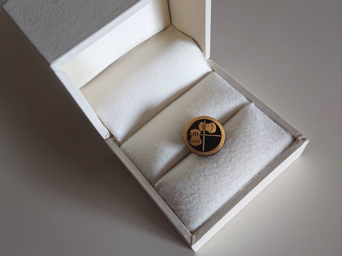 ダムシン金メッキ仕上げ