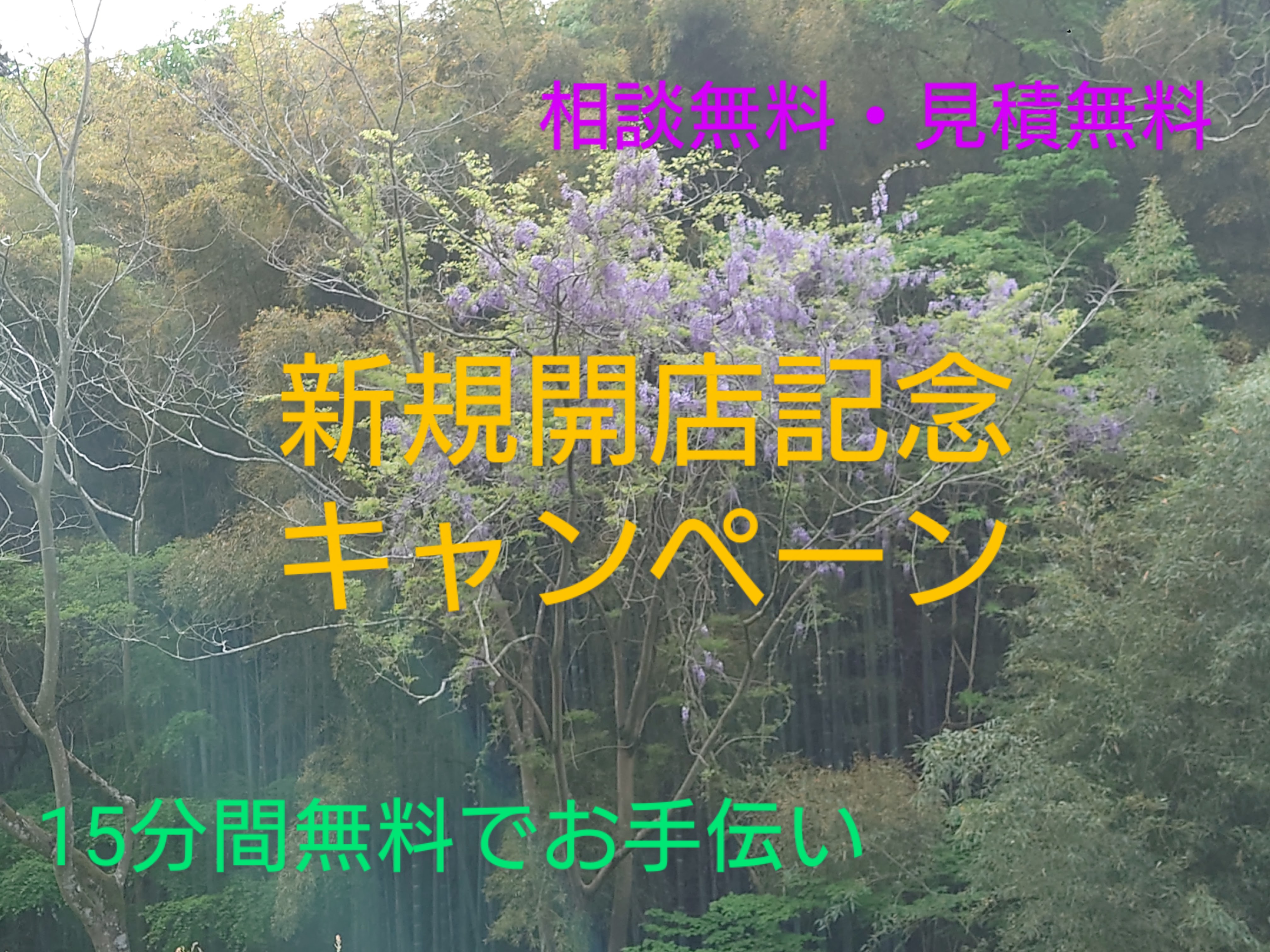 新規開店キャンペーン